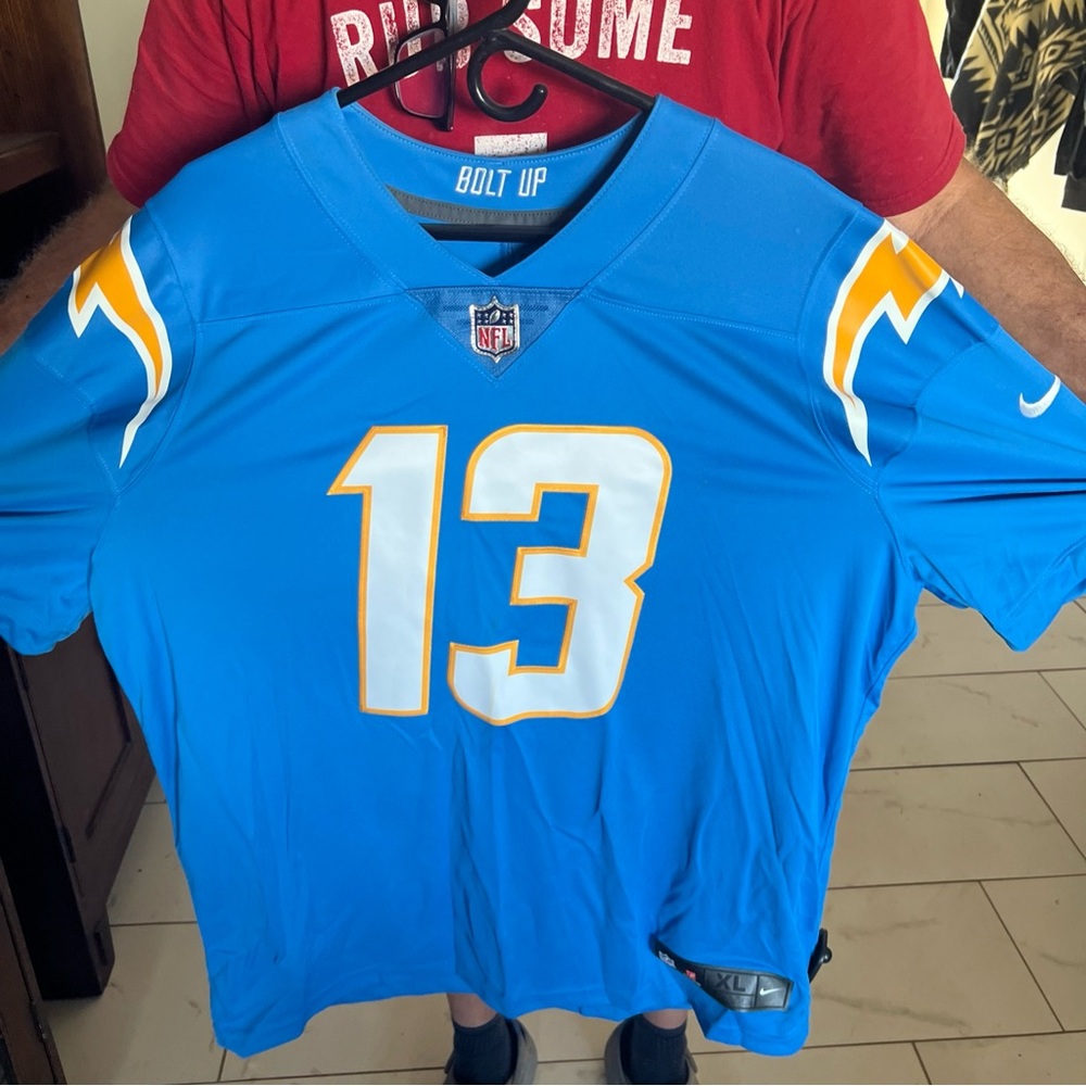 Nike Bolt Up Blue Jersey